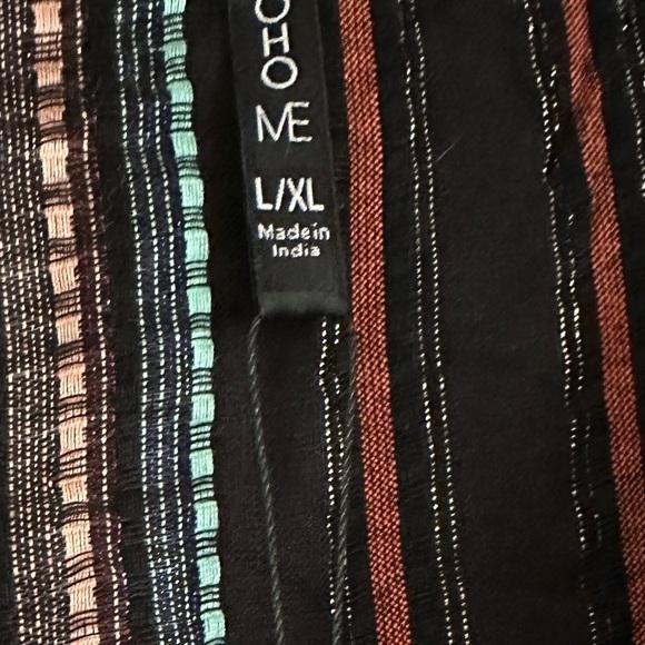 BOHOME‎ BOHO me Collection Ruana Folk L/XL NWT boho me cover up beach pool - Picture 6 of 6